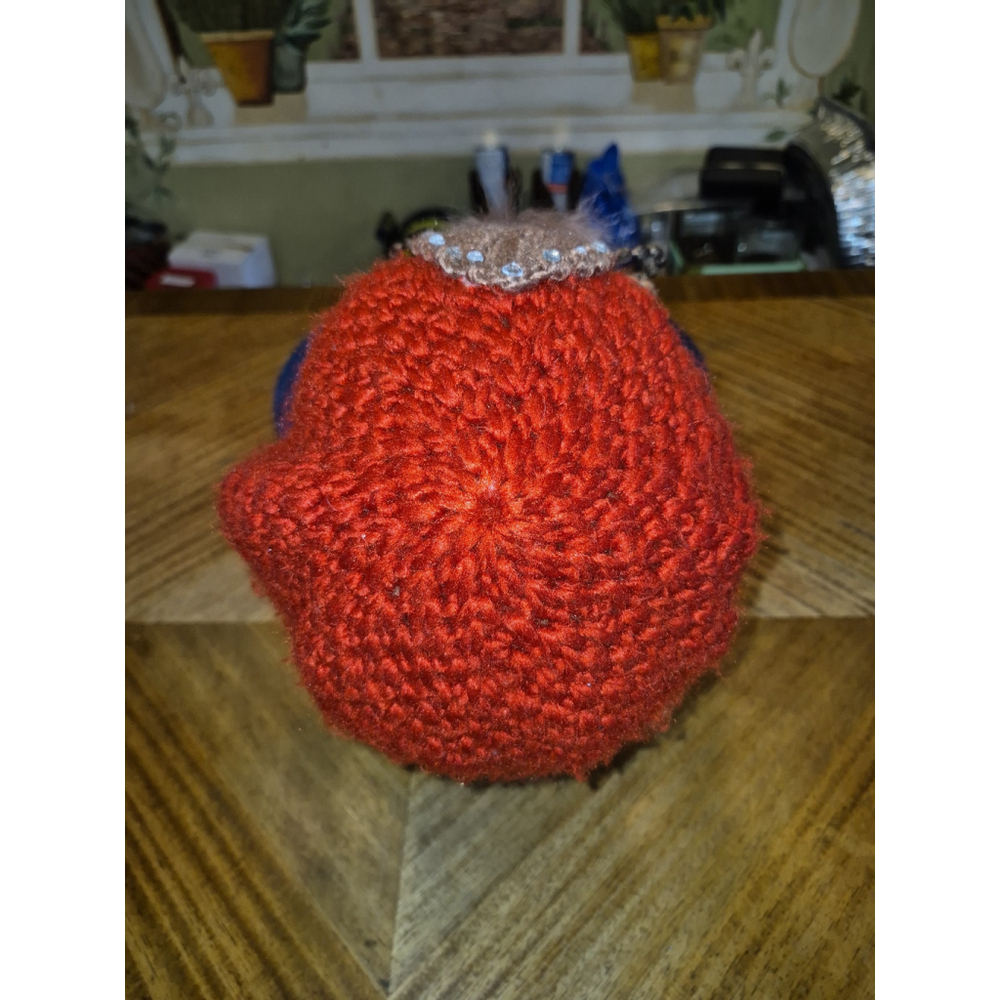 VINTAGE Hand Made Knitted Beanie/Stocking Women's Winter Cap/Hat OAFM #752g - Picture 9 of 12